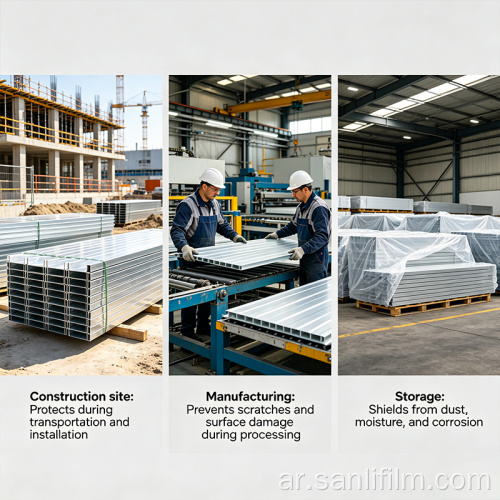 فيلم مضاد للخدش للألمنيوم